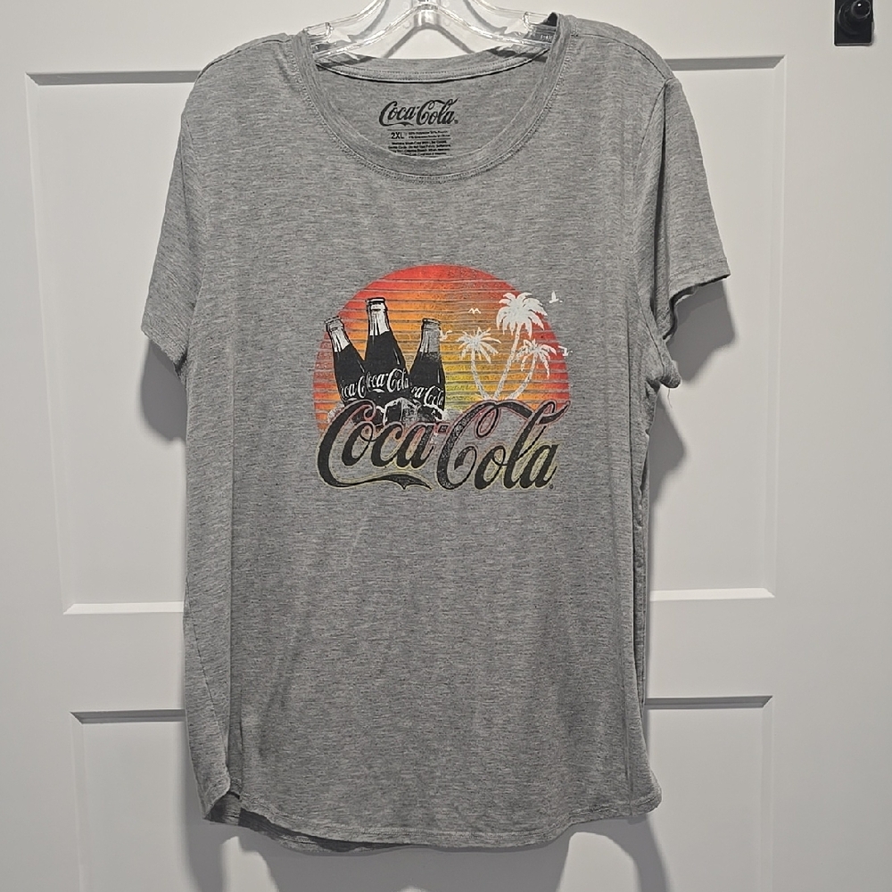 Coca Cola Gray Short Sleeve Tee